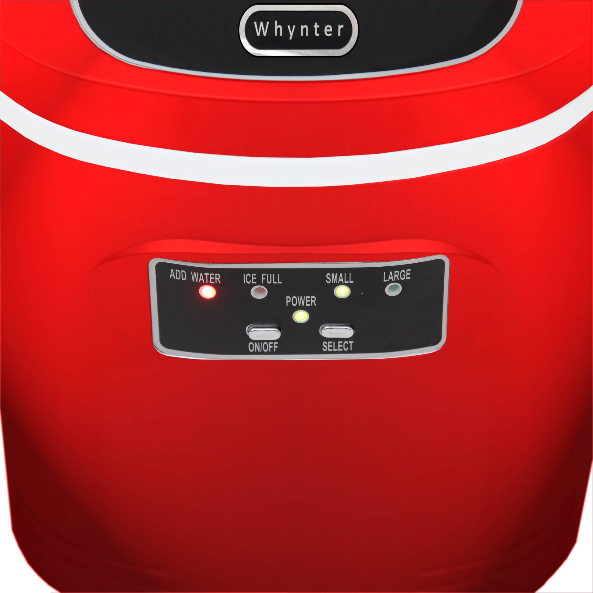 Whynter Ice Makers Whynter IMC-270MR Compact Portable Ice Maker 27 lb capacity – Metallic Red