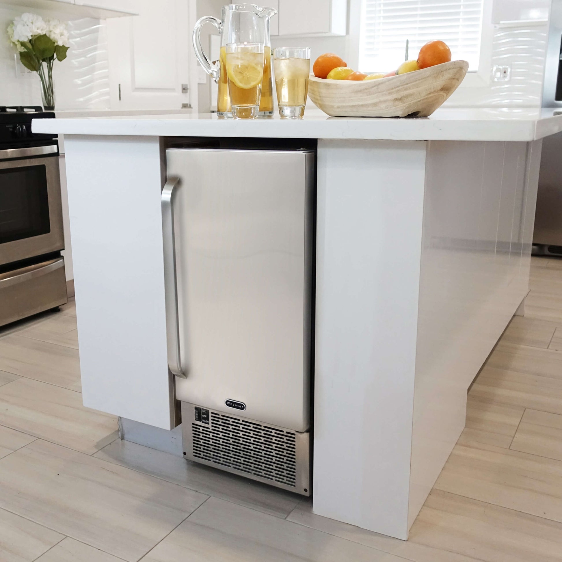 Whynter Ice Makers Whynter UIM-502SS/UIM-502SSa Energy Star Built-In/Freestanding Ice Maker