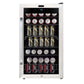 Whynter Refrigerators Whynter BR-1211DS Freestanding 121 Can Beverage Refrigerator with Digital Control and Internal Fan