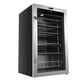 Whynter Refrigerators Whynter BR-1211DS Freestanding 121 Can Beverage Refrigerator with Digital Control and Internal Fan