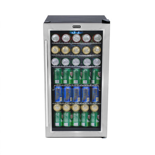 Whynter Refrigerators Whynter BR-130SB Beverage Refrigerator with Internal Fan – Stainless Steel 120 Can Capacity