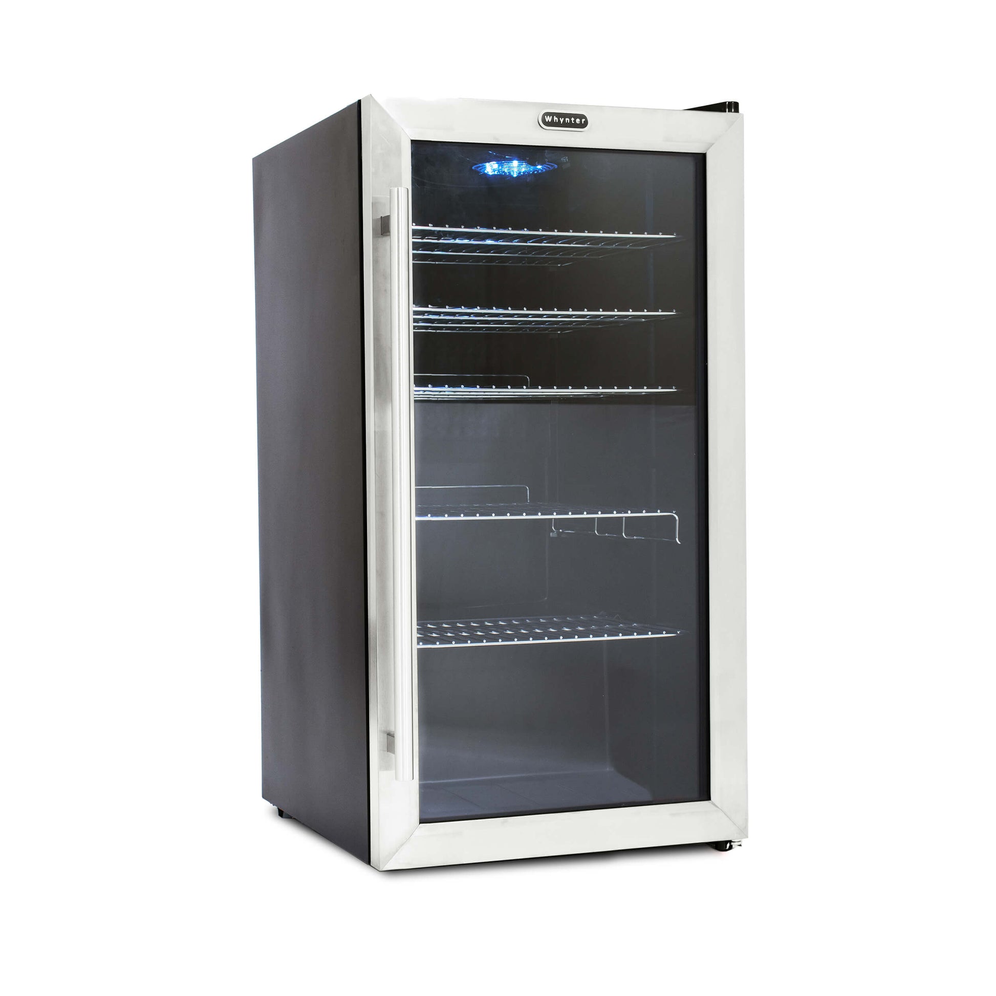 BR-128WS Mini Fridge with Shelves 120-Can Capacity