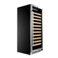 Whynter Wine Refrigerator Whynter BWR-1002SD/BWR-1002SDa 100 Bottle Built-in Stainless Steel Compressor Wine Refrigerator with Display Rack and LED display