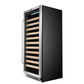 Whynter Wine Refrigerator Whynter BWR-1002SD/BWR-1002SDa 100 Bottle Built-in Stainless Steel Compressor Wine Refrigerator with Display Rack and LED display