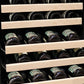 Whynter Wine Refrigerator Whynter BWR-1002SD/BWR-1002SDa 100 Bottle Built-in Stainless Steel Compressor Wine Refrigerator with Display Rack and LED display