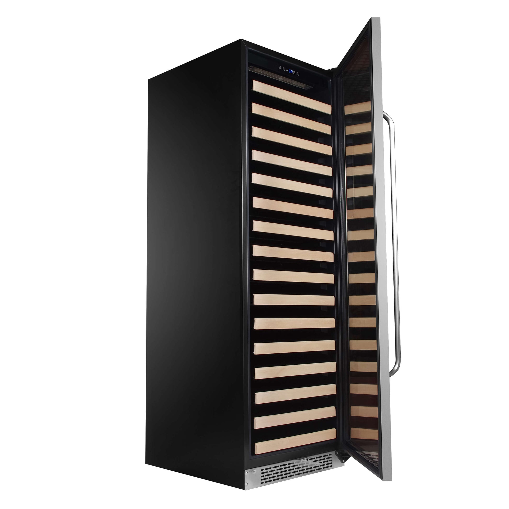 Whynter Wine Refrigerator Whynter BWR-1662SD/BWR-1662SDa 166 Bottle Built-in Stainless Steel Compressor Wine Refrigerator with Display Rack and LED display