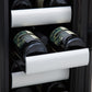 Whynter Wine Refrigerator Whynter BWR-171DS Elite 17 Bottle Seamless Stainless Steel Door Dual Zone Built-in Wine Refrigerator
