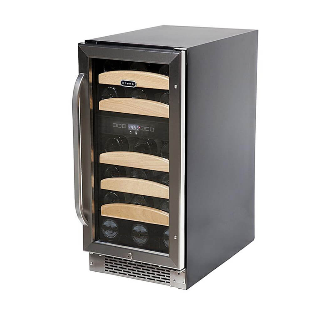 Whynter Wine Refrigerator Whynter BWR-281DZ/BWR-281DZa 28 Bottle Dual Temperature Zone Built-In Wine Refrigerator