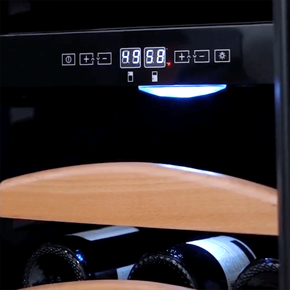 Whynter Wine Refrigerator Whynter BWR-281DZ/BWR-281DZa 28 Bottle Dual Temperature Zone Built-In Wine Refrigerator