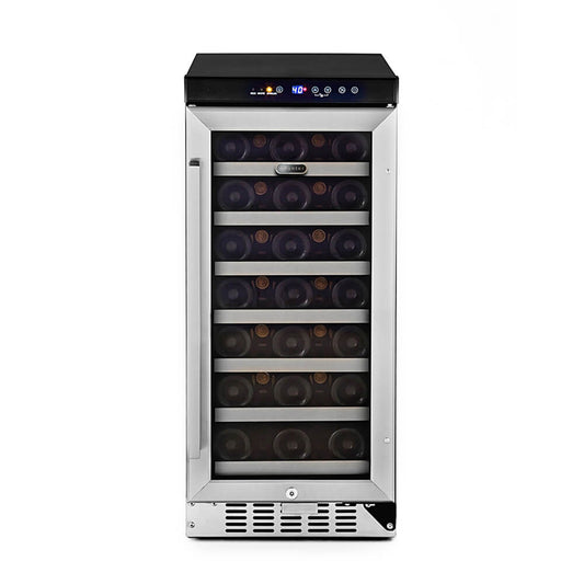 Whynter Wine Refrigerator Whynter BWR-33SD 33 Bottle Built-In Wine Refrigerator