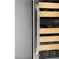 Whynter Wine Refrigerator Whynter BWR-462DZ/BWR-462DZa 46-Bottle Dual Temperature Zone Built-In Wine Refrigerator