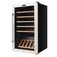 Whynter Wine Refrigerator Whynter FWC-341TS 34 Bottle Freestanding Stainless Steel Wine Refrigerator with Display Shelf and Digital Control