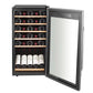 Whynter Wine Refrigerator Whynter FWC-341TS 34 Bottle Freestanding Stainless Steel Wine Refrigerator with Display Shelf and Digital Control