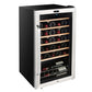 Whynter Wine Refrigerator Whynter FWC-341TS 34 Bottle Freestanding Stainless Steel Wine Refrigerator with Display Shelf and Digital Control