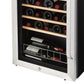 Whynter Wine Refrigerator Whynter FWC-341TS 34 Bottle Freestanding Stainless Steel Wine Refrigerator with Display Shelf and Digital Control