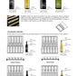 KingsBottle 100 Bottle Upright Dual Zone Wine Fridge For Home KBU100DX..