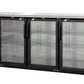 Commercial Back Bar Cooler with Three Glass Doors-Wine Coolers-The Wine Cooler Club
