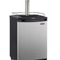 24" Wide Cold Brew Coffee Single Tap Stainless Steel Commercial/Residential Kegerator-Kegerators-The Wine Cooler Club