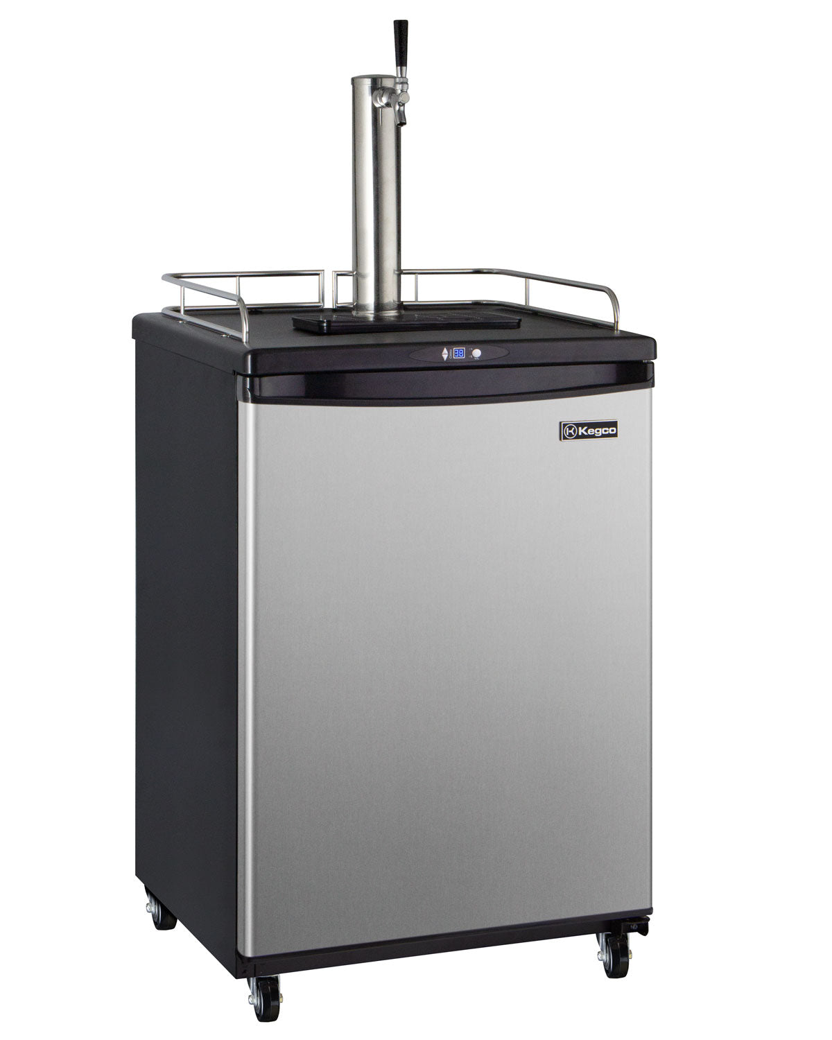 24" Wide Cold Brew Coffee Single Tap Stainless Steel Commercial/Residential Kegerator-Kegerators-The Wine Cooler Club