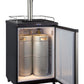 24" Wide Cold Brew Coffee Single Tap Stainless Steel Commercial/Residential Kegerator-Kegerators-The Wine Cooler Club