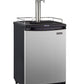 24" Wide Cold Brew Coffee Dual Tap Stainless Steel Commercial/Residential Kegerator-Kegerators-The Wine Cooler Club