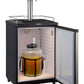 24" Wide Homebrew Dual Tap Stainless Steel Commercial/Residential Kegerator-Kegerators-The Wine Cooler Club
