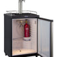 24" Wide Homebrew Triple Tap Stainless Steel Commercial/Residential Kegerator-Kegerators-The Wine Cooler Club